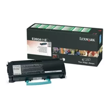 Cartuccia toner Lexmark E260A11E 3000 pagine nero