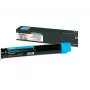 Cartuccia toner Lexmark C950X2CG 20000 pagine ciano