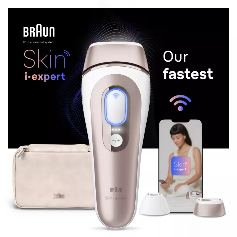 Braun Skin i-expert PL7147 Intense Pulsed Light (IPL) oro rosa, bianco