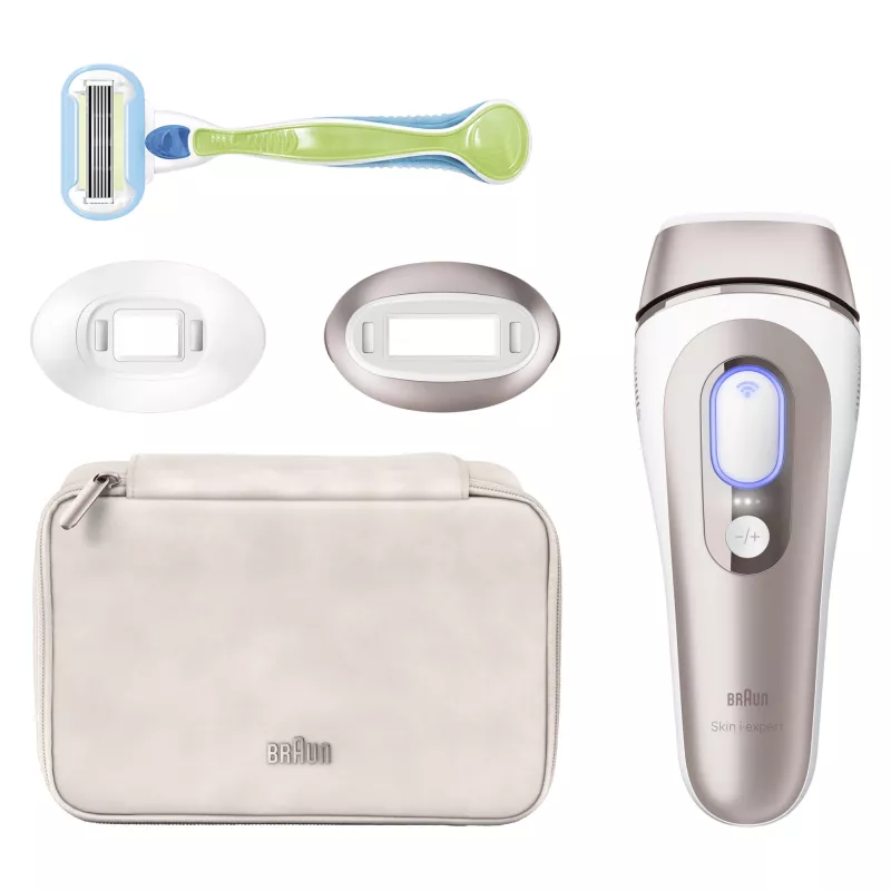 Braun Skin i-expert PL7147 Intense Pulsed Light (IPL) oro rosa, bianco