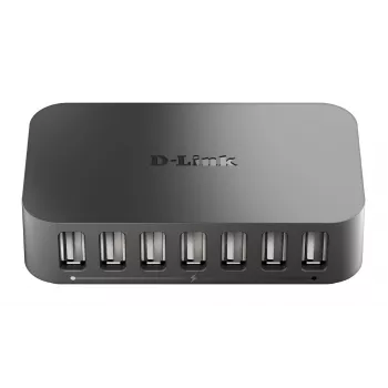D-Link hub USB 2.0 Hi-Speed 7 porte