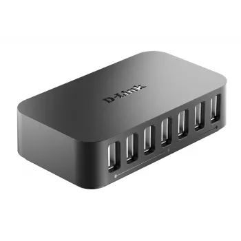 D-Link hub USB 2.0 Hi-Speed 7 porte