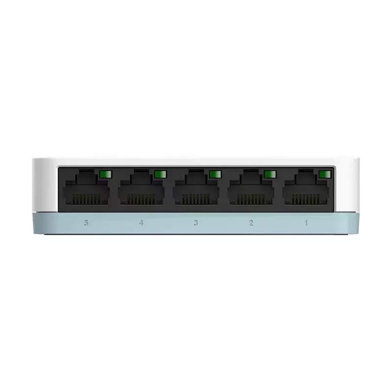 D-Link DGS-1005D/E switch di rete unmanaged L2 Gigabit Ethernet (10/100/1000) bianco