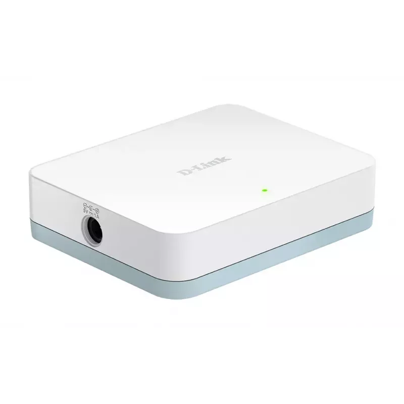 D-Link DGS-1005D/E switch di rete unmanaged L2 Gigabit Ethernet (10/100/1000) bianco