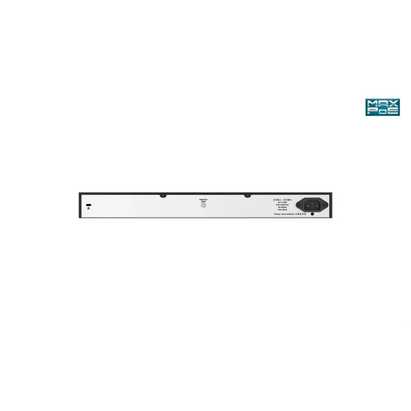 Switch D-Link 24 porte desktop Gigabit unmanaged PoE con 2 porte combo 100/1000Mbps