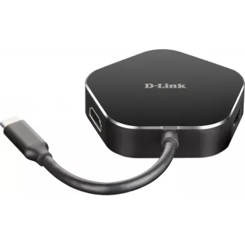 Hub USB-C 4-in-1 D-Link con HDMI e Power Delivery
