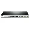 D-Link DXS-1210-12TC/E switch di rete managed L2 10G Ethernet (100/1000/10000) 1U nero, argento