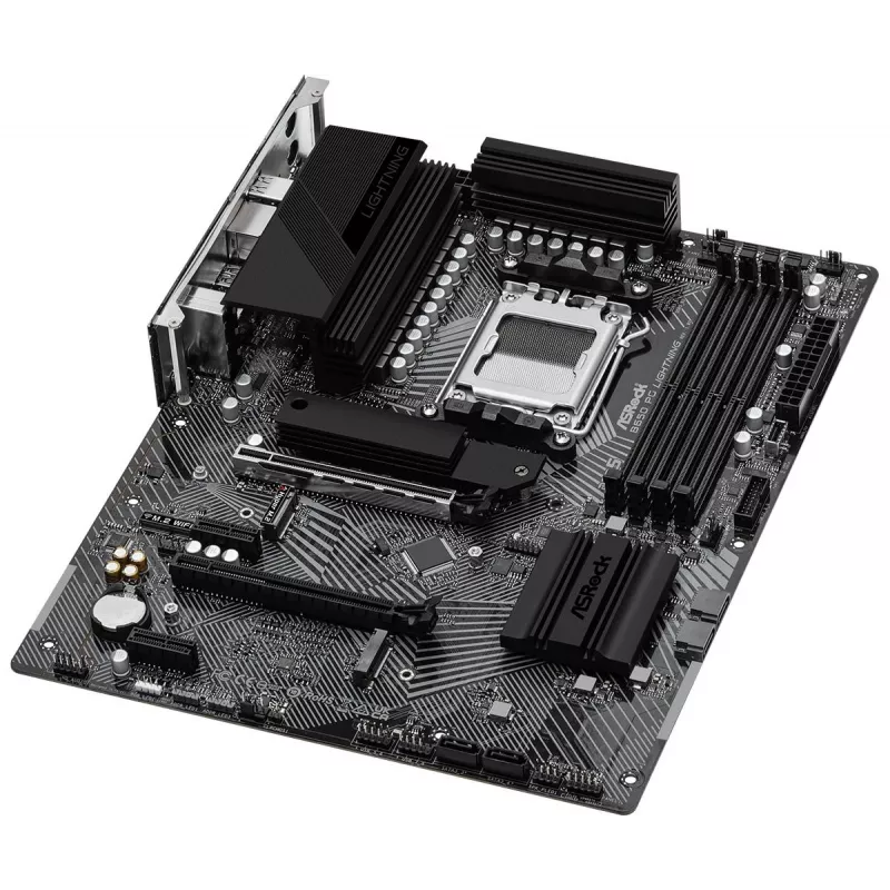 Scheda madre ASRock B650 PG Lightning AM5 AMD B650 USB 3.2 SATA 3 audio HD 7.1ch ATX