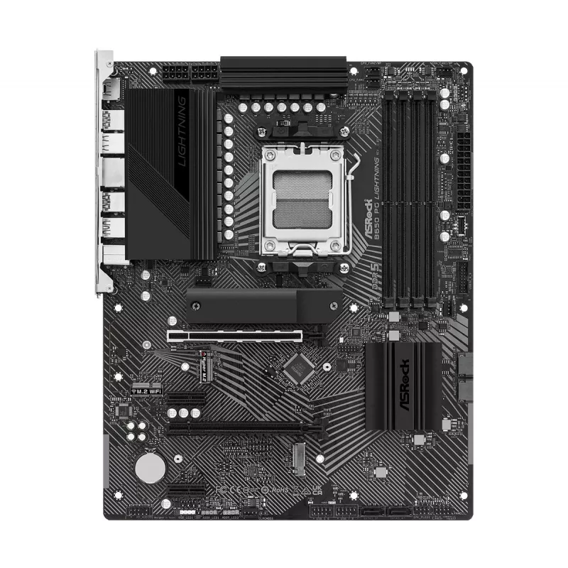 Scheda madre ASRock B650 PG Lightning AM5 AMD B650 USB 3.2 SATA 3 audio HD 7.1ch ATX