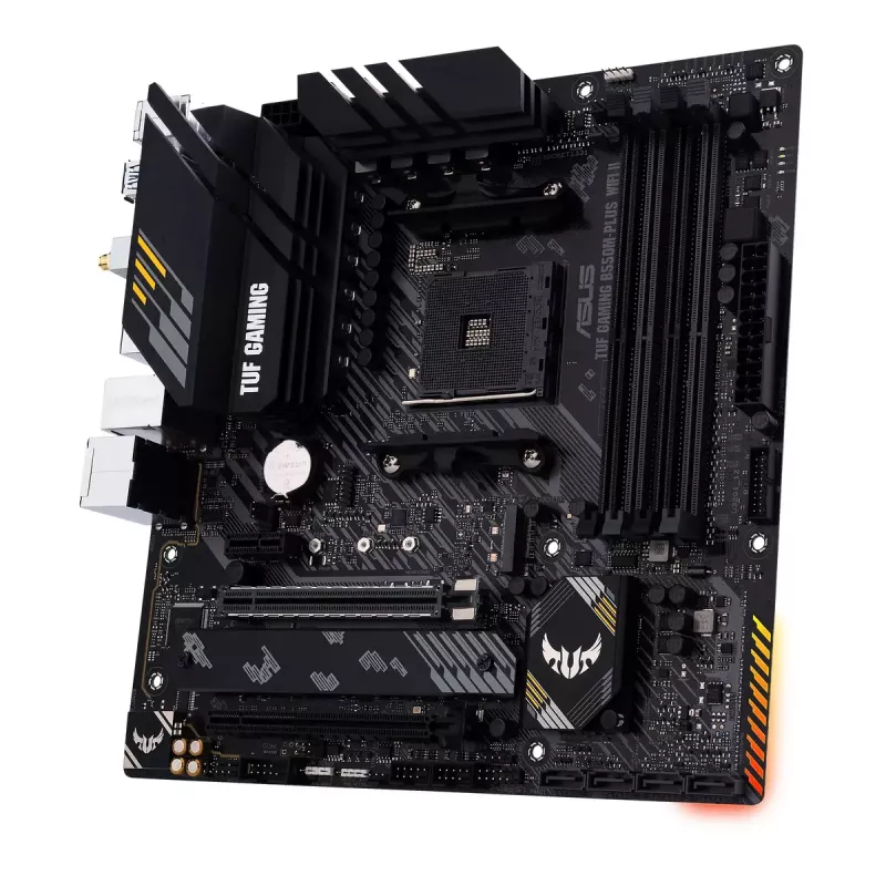 Scheda madre ASUS TUF GAMING B550M-PLUS WIFI II AMD B550 socket AM4 micro ATX