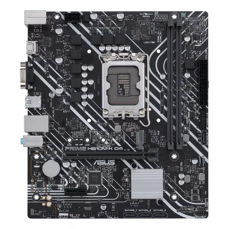 Scheda madre ASUS PRIME H610M-K D4 Intel H610 LGA 1700 micro ATX