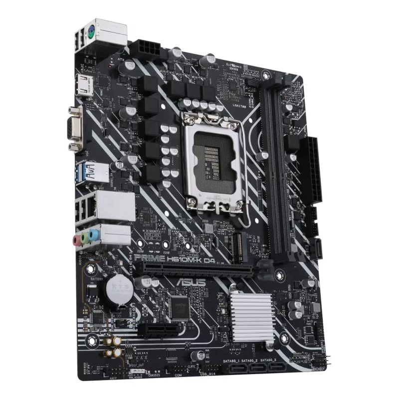 Scheda madre ASUS PRIME H610M-K D4 Intel H610 LGA 1700 micro ATX