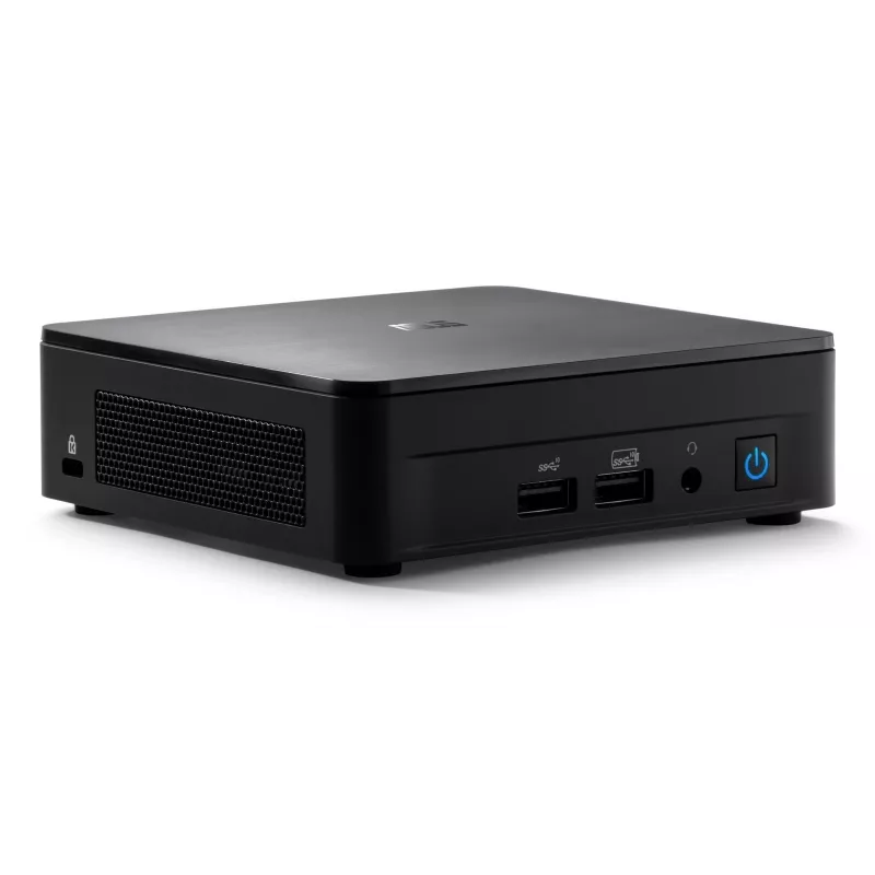 ASUS NUC 12 Pro Kit RNUC12WSKI700002I mini PC barebone, Intel Core i7-1260P, Intel Iris Xe Graphics, 2x DDR4 SO-DIMM (max 64 GB), 2x M.2, Wi-Fi 6E, Bluetooth 5.2, 2,5GbE, nero