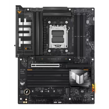 Scheda madre ASUS TUF GAMING X870-PLUS WIFI — AMD X870, Socket AM5, ATX, DDR5, 4 DIMM, Wi-Fi 7, Bluetooth 5.4