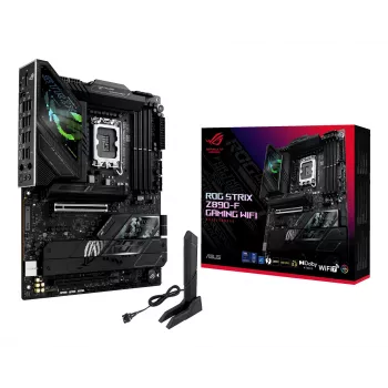 Scheda madre ASUS ROG STRIX Z890-F GAMING WIFI — Intel Z890, LGA 1851, ATX, DDR5, 4x DIMM, 192GB, Wi-Fi 7, Bluetooth 5.4