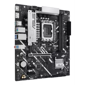 Scheda madre ASUS PRIME B860M-K — Intel B860, LGA 1851, micro ATX, DDR5, 2x M.2, 2 DIMM, LAN 2.5Gb