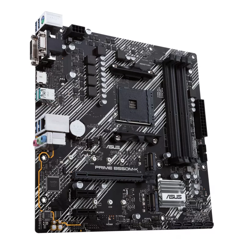Scheda madre ASUS PRIME B550M-K AMD B550 Socket AM4 micro ATX