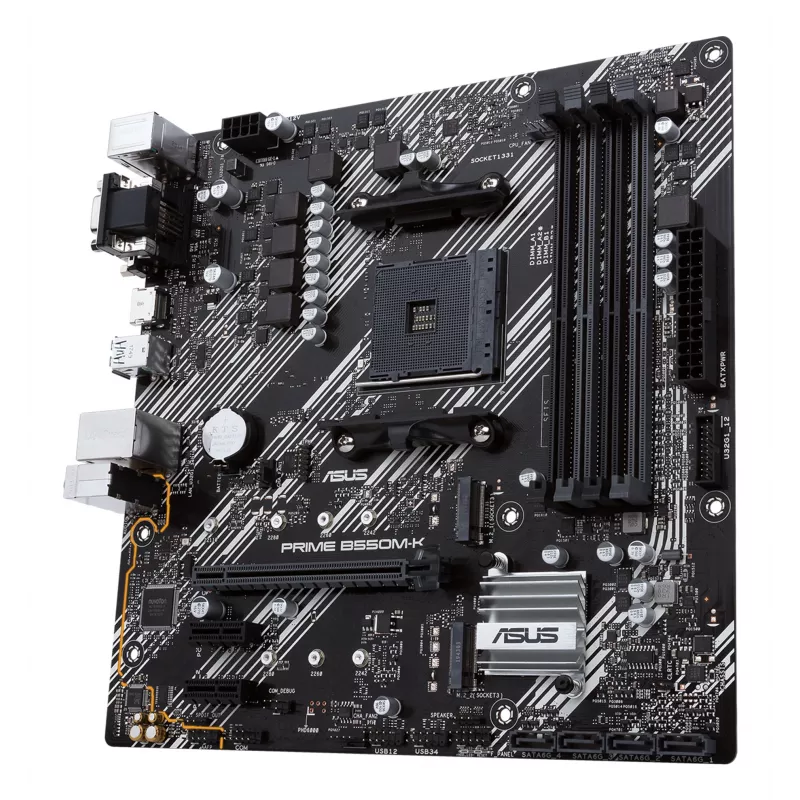 Scheda madre ASUS PRIME B550M-K AMD B550 Socket AM4 micro ATX