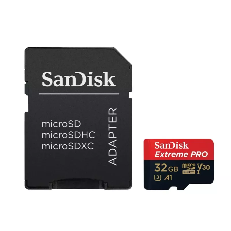 Scheda di memoria SanDisk Extreme Pro 32GB MicroSDHC UHS-I Class 10 SDSQXCG-032G-GN6MA
