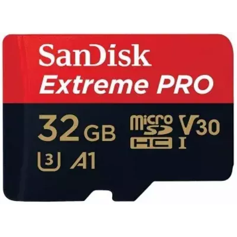 Scheda di memoria SanDisk Extreme Pro 32GB MicroSDHC UHS-I Class 10 SDSQXCG-032G-GN6MA