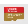 Scheda di memoria MicroSDXC SANDISK SDSQXAV-256G-GN6MA 256 GB UHS-I U3 V30 190 MB/s lettura 130 MB/s scrittura rossa
