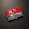 Scheda MicroSDXC SanDisk 128 GB UHS-I classe 10 SDSQUAB-128G-GN6MA