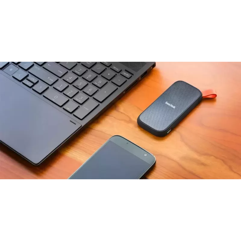 Unità a stato solido esterna SanDisk 2 TB USB Type-C 3.2 Gen 2 SDSSDE30-2T00-G26