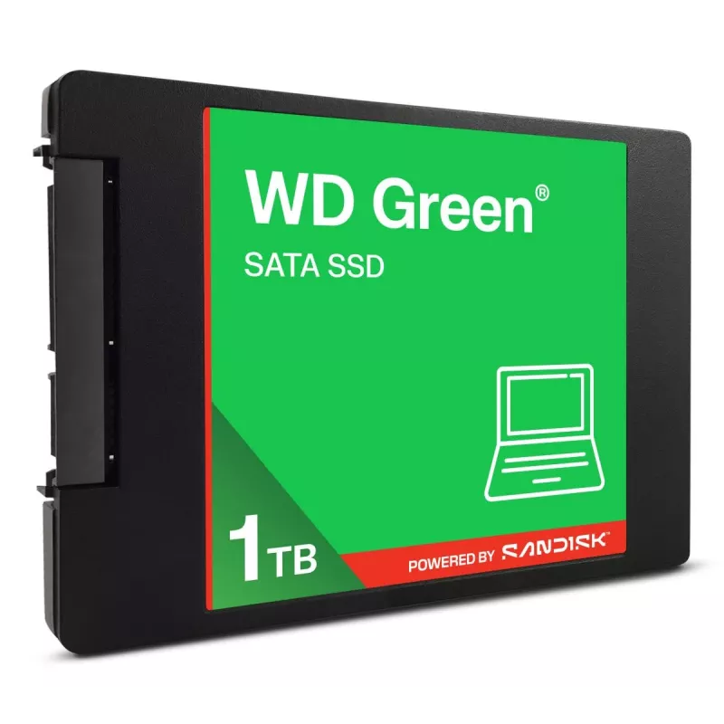 WESTERN DIGITAL SSD - WD Green - 1 TB - SATA 6 Gb/s - case 2,5