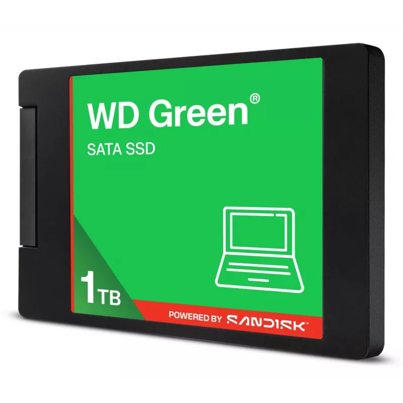 WESTERN DIGITAL SSD - WD Green - 1 TB - SATA 6 Gb/s - case 2,5