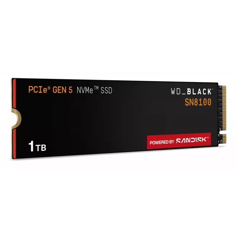 SSD Western Digital 1 TB M.2 PCI Express 5.0 nero SN8100