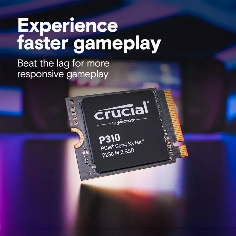 SSD Crucial 2TB M.2 PCIe Gen4 NVMe P310