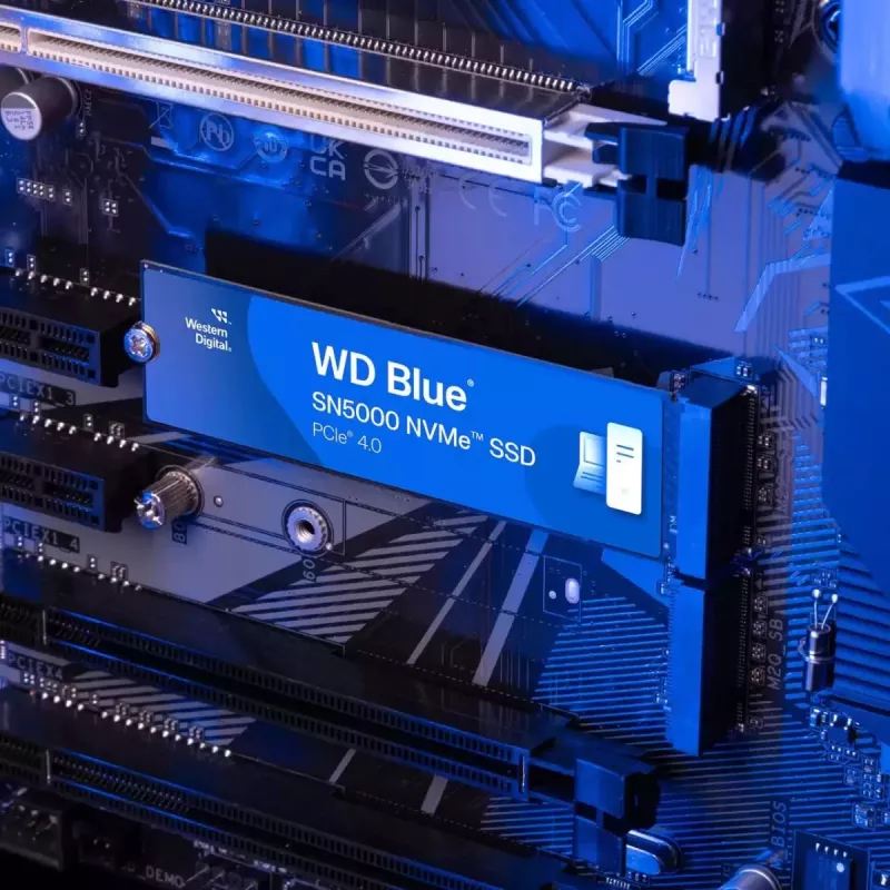 Unità SSD Western Digital 500GB M.2 PCIe Gen4 Blue SN5000