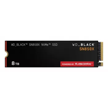 SSD WESTERN DIGITAL - WD_BLACK SN850X - 8TB - Pci-e Gen4 x4 - M.2 2280