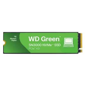 SSD WESTERN DIGITAL - WD Green SN3000 NVMe - 1 TB - PCIe Gen4 x4 - M.2 2280