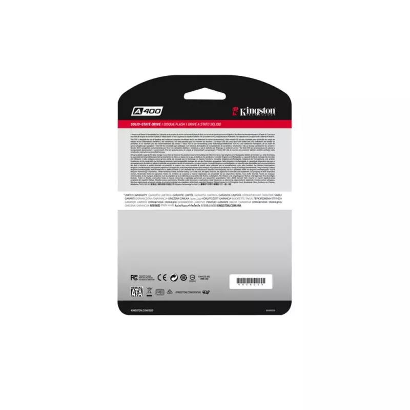 Kingston 240GB A400 SATA 3 2,5 pollici SSD interna SA400S37/240G