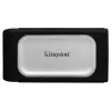 Kingston Technology 2000G SSD portatile XS2000, 2 TB, USB Type-C, 3.2 Gen 2 (3.1 Gen 2), 2000 MB/s, nero, argento