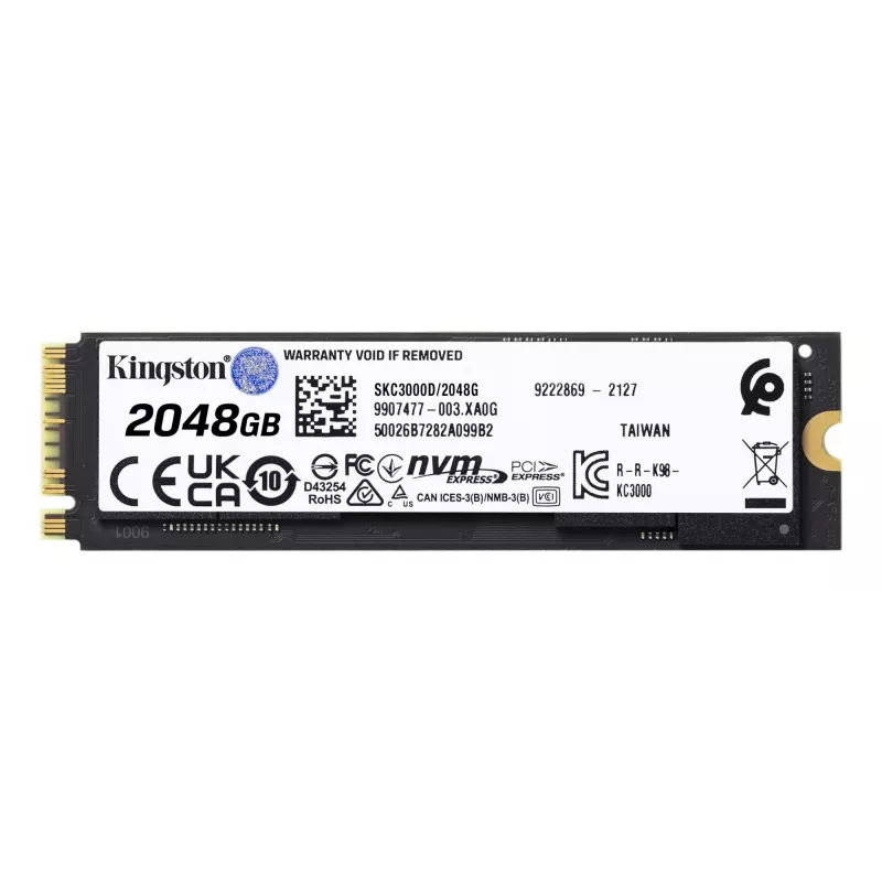 SSD Kingston Technology 2048G M.2 NVMe KC3000