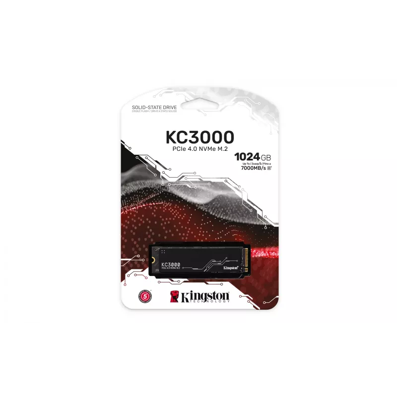 SSD Kingston Technology 1024G M.2 NVMe KC3000