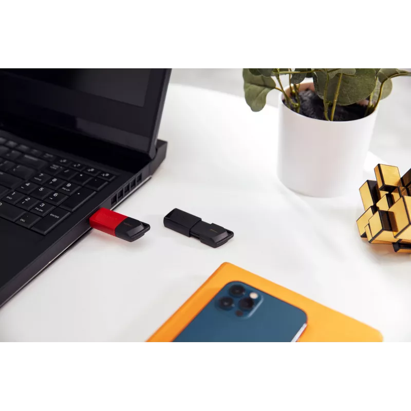 Kingston Technology DataTraveler 128GB USB3.2 Gen1 Exodia M (nero + rosso)