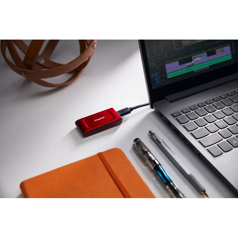 Kingston Technology 1TB XS1000 rosso unità a stato solido portatile esterna USB 3.2 Gen 2