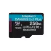 Kingston Technology 256GB microSDXC Canvas Go Plus Gen4 200MB/s A2 U3 V30 scheda + adattatore