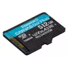 Kingston Technology 512GB microSDXC Canvas Go Plus Gen4 200MB/s A2 U3 V30 scheda + adattatore