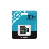 Kingston Technology 512GB microSDXC Canvas Go Plus Gen4 200MB/s A2 U3 V30 scheda + adattatore