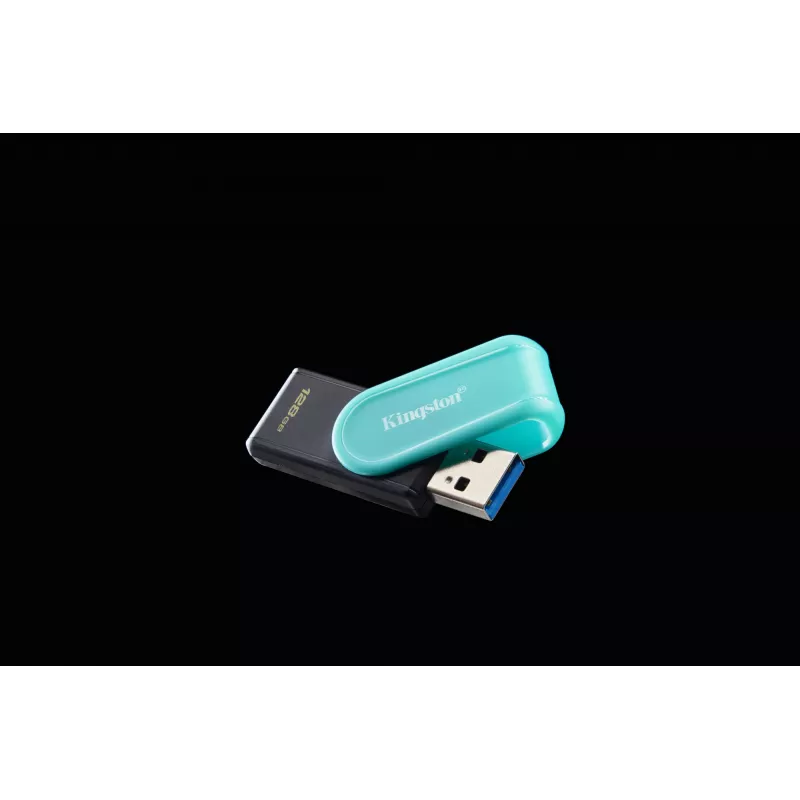 Kingston Technology DataTraveler 128GB chiavetta USB 3.2 Gen 1 Exodia S (nero/turchese)