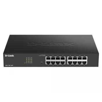 D-Link DGS-1100-24PV2 Managed L2 Gigabit Ethernet (10/100/1000) Power over Ethernet (PoE) nero