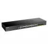 D-Link Switch Gigabit Smart Managed 24 porte con 4x 10G SFP+, Managed, L3, Gigabit Ethernet (10/100/1000), full duplex, montaggio rack