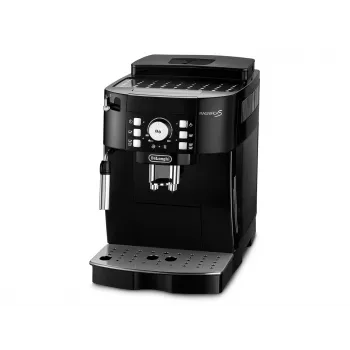 Macchina per espresso DeLonghi ECAM 21.117 B Magnifica S — completamente automatica, serbatoio acqua 1,8 l, contenitore chicchi 250 g, 15 bar, 2 erogatori