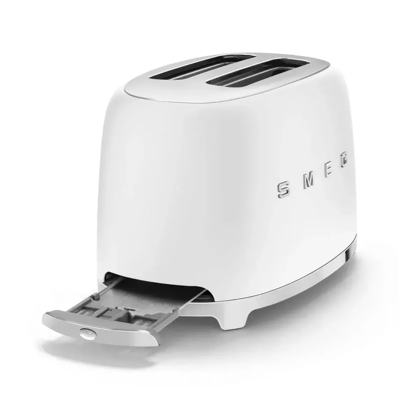 Tostapane Smeg 50's Style TSF01WHMEU 2 fette bianco
