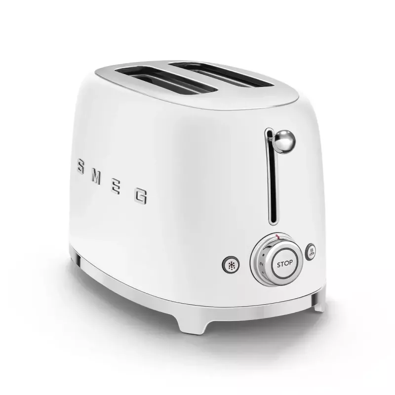 Tostapane Smeg 50's Style TSF01WHMEU 2 fette bianco