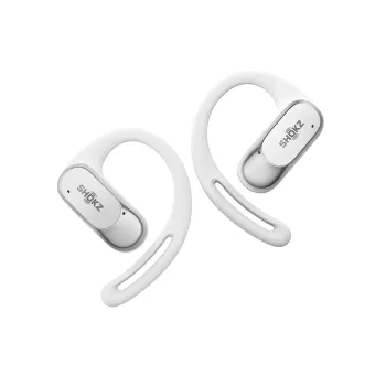 SHOKZ OpenFit Air, bianco, cuffie, wireless, archetto auricolare, chiamate / musica / sport / uso quotidiano, Bluetooth, bianco